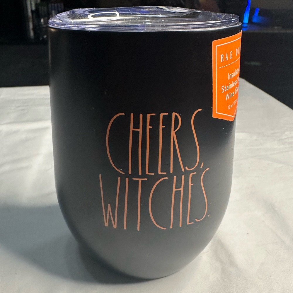 NEW Rae Dunn halloween wine cup